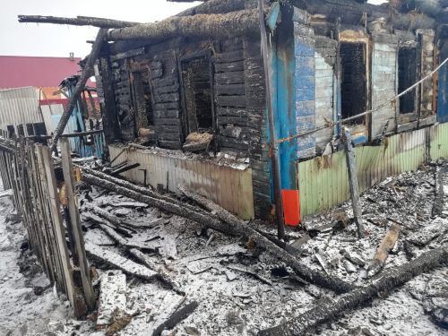 В Старых Челнах сгорел дом