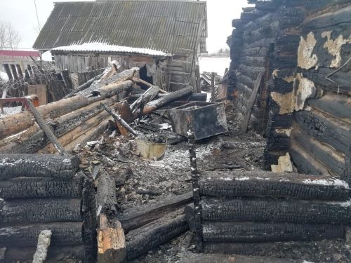 В Старых Челнах сгорел дом