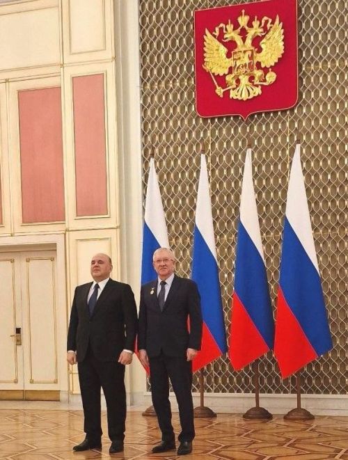 Депутат Госдумы Олег Морозов награжден медалью Столыпина