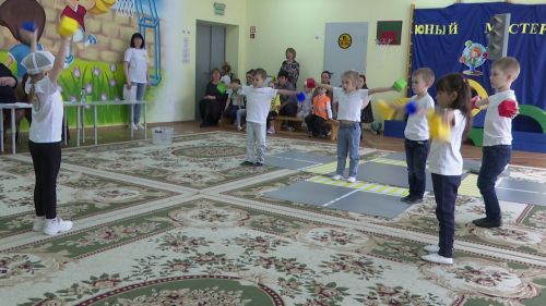 В Нурлате впервые состоялся игровой чемпионат по рабочим профессиям среди дошкольников «Юный мастер» (BabySkills)