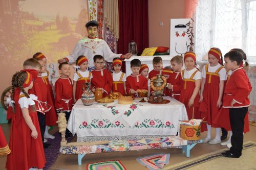 В детском саду «Росинка» города Нурлат прошли «Деревенские посиделки»