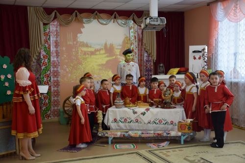 В детском саду «Росинка» города Нурлат прошли «Деревенские посиделки»