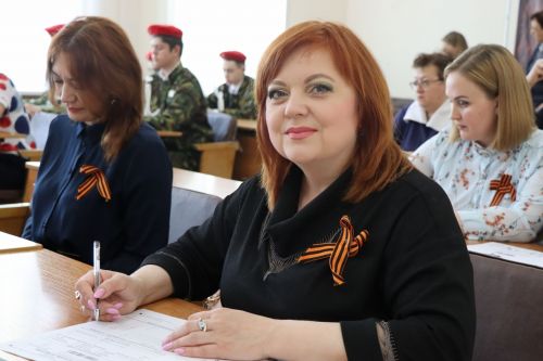 В Нурлате к Диктанту Победы присоединилась 91-летняя труженица тыла