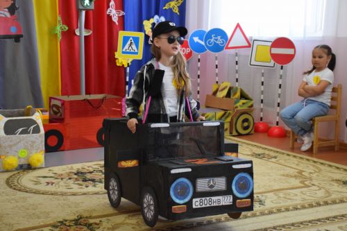 Нурлатские дошкольницы соревновались в конкурсе «Автоледи»