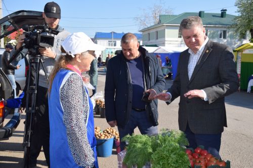 В Нурлате прошла очередная сельскохозяйственная ярмарка