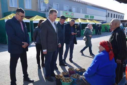 В Нурлате прошла очередная сельскохозяйственная ярмарка