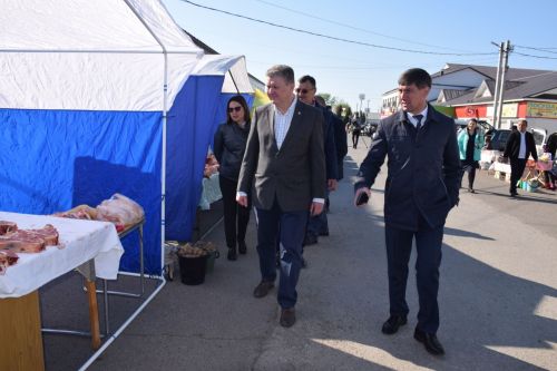 В Нурлате прошла очередная сельскохозяйственная ярмарка