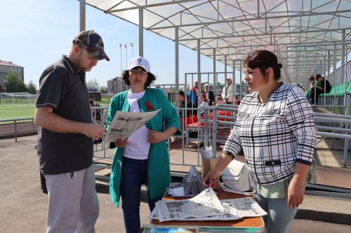 В Нурлате легкоатлетический сезон открыла эстафета на призы газеты «Дуслык» («Дружба», «Туслах»)