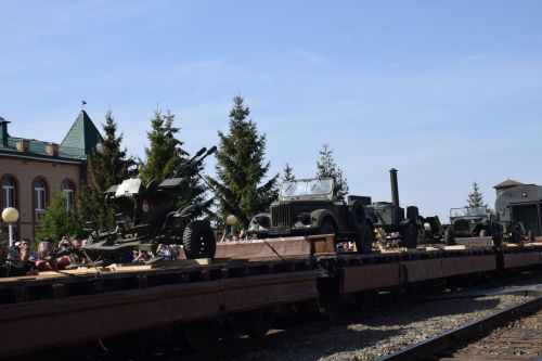 В Нурлате встретили «Паровоз Победы»