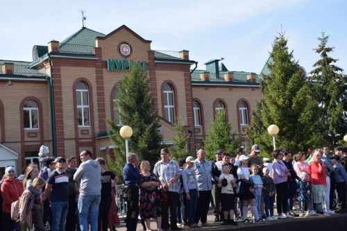 В Нурлате встретили «Паровоз Победы»