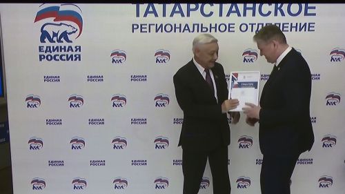 Алмаз Ахметшин принял участие в заседании комиссии “Единой России”