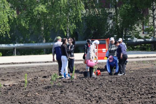 Глава Нурлатского района ознакомился с ходом благоустройства сквера нефтяников «Игелек»