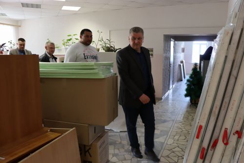 В конторе Нурлатского лесхоза идет капитальный ремонт