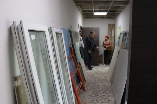В конторе Нурлатского лесхоза идет капитальный ремонт