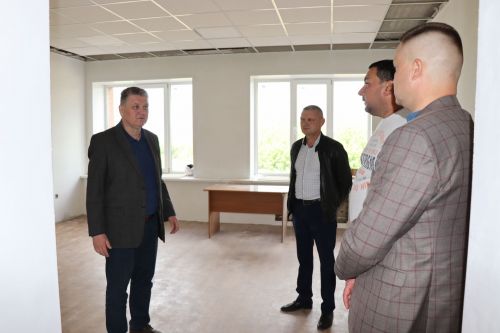 В конторе Нурлатского лесхоза идет капитальный ремонт