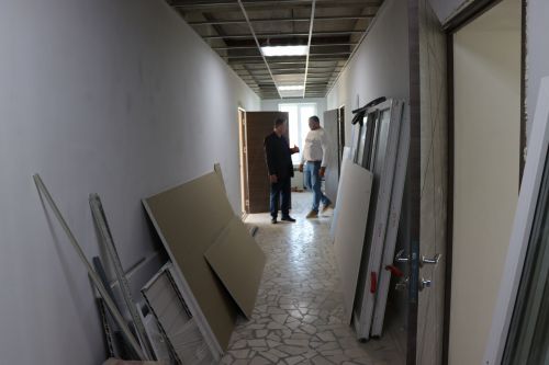 В конторе Нурлатского лесхоза идет капитальный ремонт