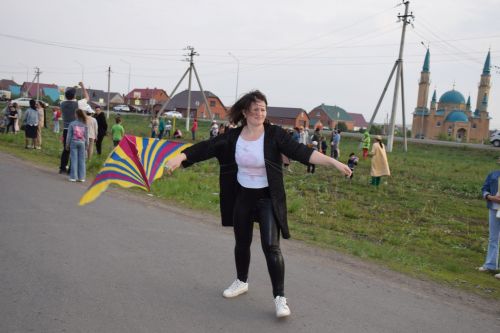 В Нурлате прошел фестиваль воздушных змеев «Небо в красках»