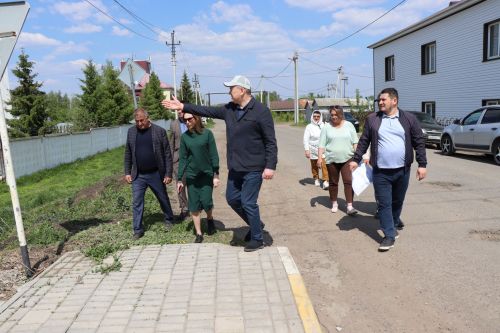 В нурлатском микрорайоне Яшлек появятся новые тротуары