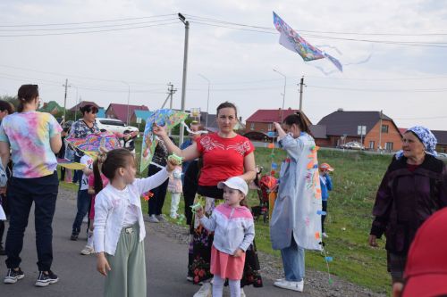 В Нурлате прошел фестиваль воздушных змеев «Небо в красках»
