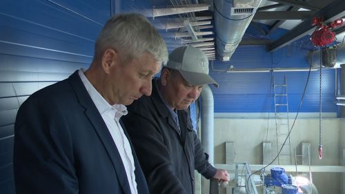 Глава района Алмаз Ахметшин оценил ход строительства новой станции очистки воды
