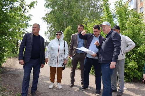 В нурлатском микрорайоне Яшлек появятся новые тротуары
