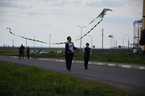 В Нурлате прошел фестиваль воздушных змеев «Небо в красках»