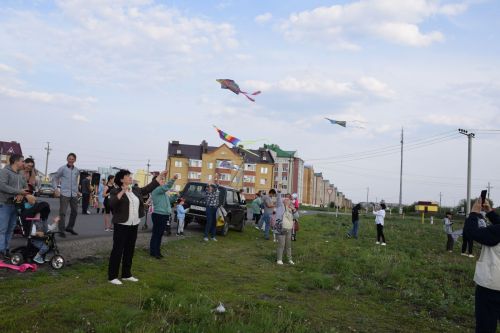 В Нурлате прошел фестиваль воздушных змеев «Небо в красках»