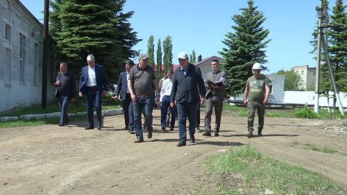 Глава района Алмаз Ахметшин оценил ход строительства новой станции очистки воды