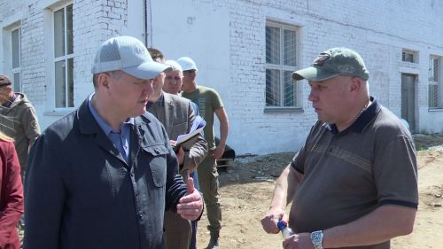 Глава района Алмаз Ахметшин оценил ход строительства новой станции очистки воды