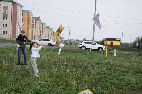 В Нурлате прошел фестиваль воздушных змеев «Небо в красках»