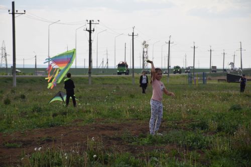 В Нурлате прошел фестиваль воздушных змеев «Небо в красках»