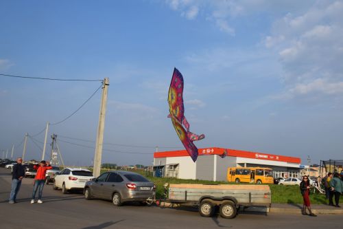 В Нурлате прошел фестиваль воздушных змеев «Небо в красках»