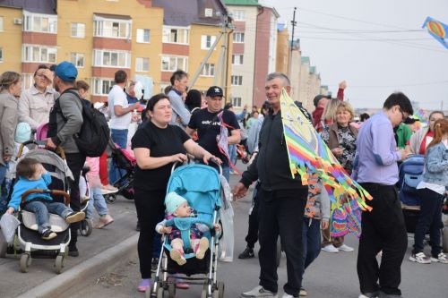 В Нурлате прошел фестиваль воздушных змеев «Небо в красках»