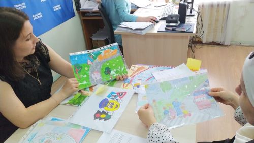 В Нурлате подвели итоги конкурса «Дети рисуют страну»