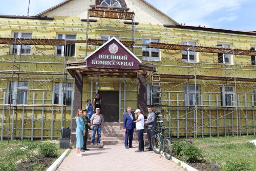 В Нурлатском военном комиссариате идет капитальный ремонт в рамках республиканской программы