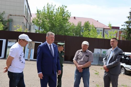 В Нурлатском военном комиссариате идет капитальный ремонт в рамках республиканской программы