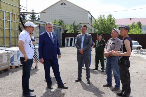В Нурлатском военном комиссариате идет капитальный ремонт в рамках республиканской программы