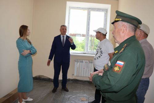 В Нурлатском военном комиссариате идет капитальный ремонт в рамках республиканской программы