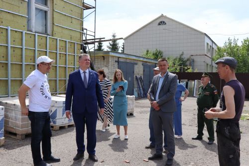 В Нурлатском военном комиссариате идет капитальный ремонт в рамках республиканской программы