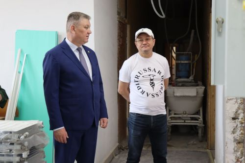 В Нурлатском военном комиссариате идет капитальный ремонт в рамках республиканской программы