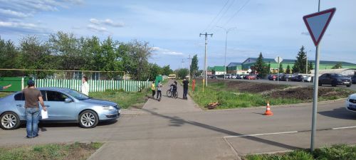 В Нурлате произошло 2 ДТП с участием детей