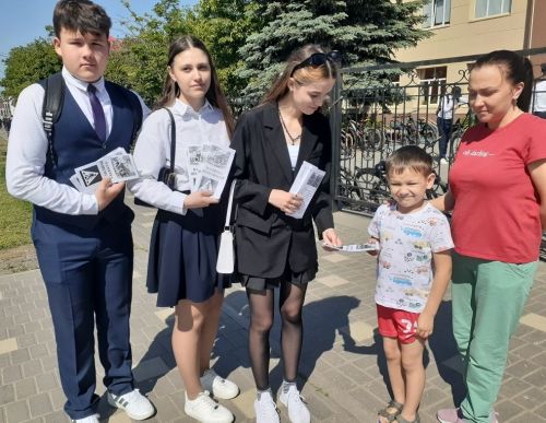 Нурлатские форпостовцы напоминали прохожим о правилах дорожного движения
