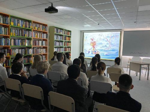 В центральной библиотеке Нурлата состоялось мероприятие «Аз – свет миру»