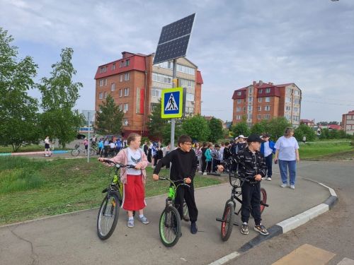Для нурлатских гимназистов провели профилактическое мероприятие «Внимание – дети!»