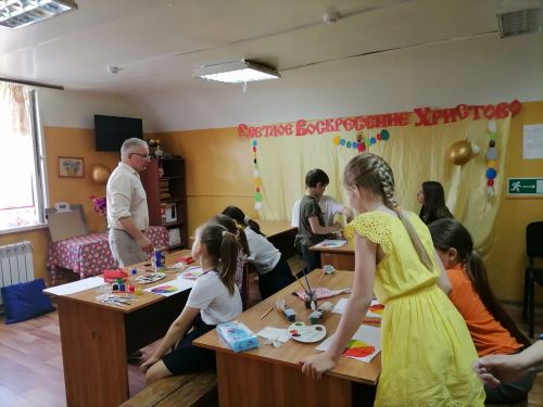 Нурлатские дети продолжают посещать воскресную школу «Ильинский росточек»