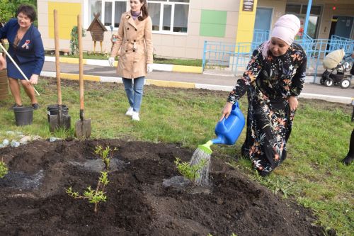 В детском саду «Алсу» города Нурлат заложили Аллею выпускников