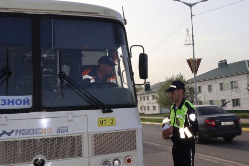 Нурлатские автоинспекторы поздравили водителей с наступающим Днем Победы