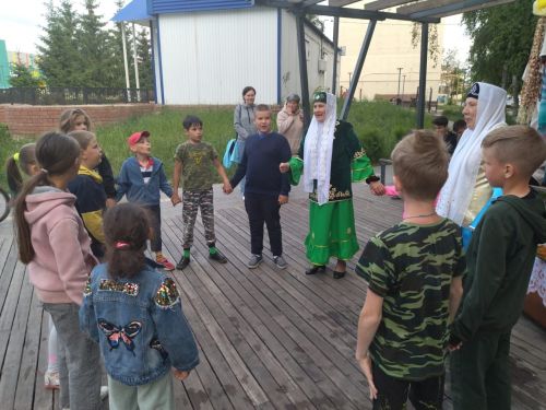 Коллектив детского сада «Колосок» пригласил юных нурлатцев на детский Сабантуй