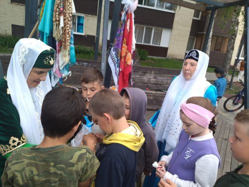 Коллектив детского сада «Колосок» пригласил юных нурлатцев на детский Сабантуй