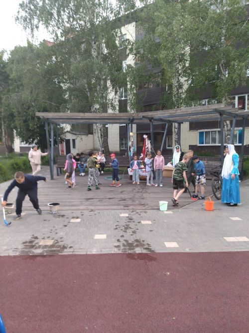 Коллектив детского сада «Колосок» пригласил юных нурлатцев на детский Сабантуй